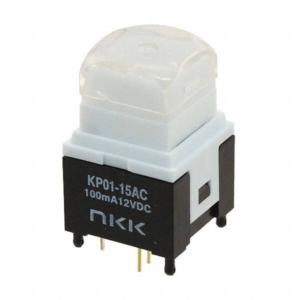 KP0115ACAKG036CF-1TJB NKK Switches                                                                    SWITCH PUSH SPST-NO 0.1A 12V