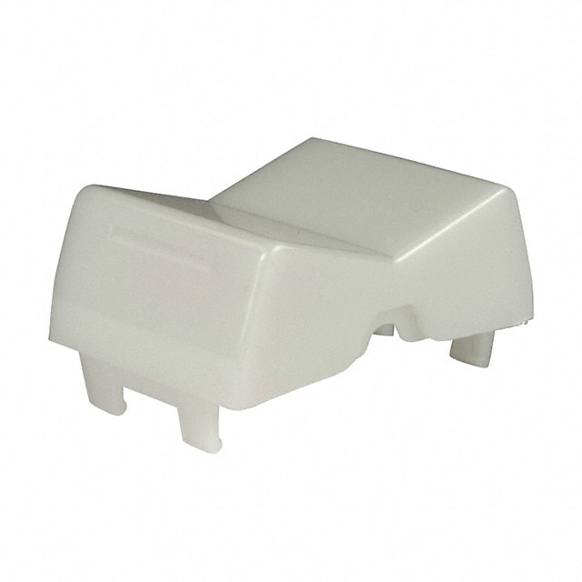 AT420B NKK Switches                                                                    CAP ROCKER RECTANGULAR WHITE