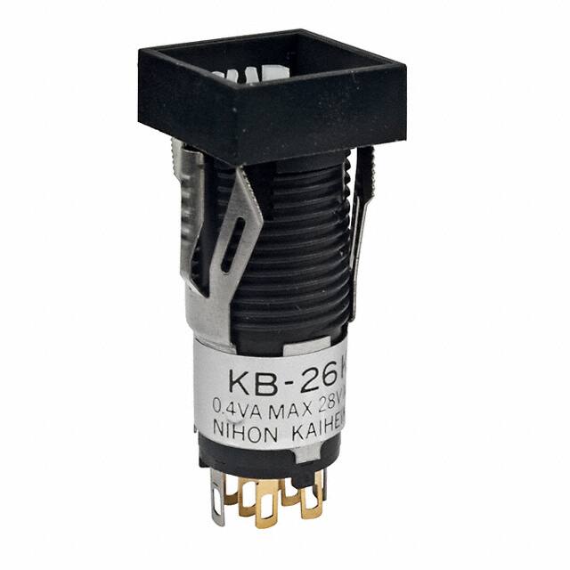 KB26KKG01-5C05-JC NKK Switches                                                                    SWITCH PUSH DPDT 0.4VA 28V