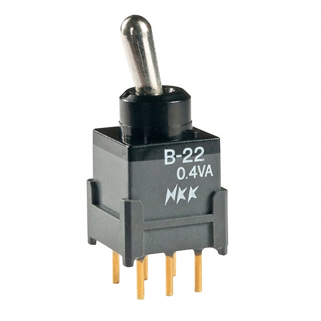 B22JP NKK Switches                                                                    SWITCH TOGGLE DPDT 0.4VA 28V