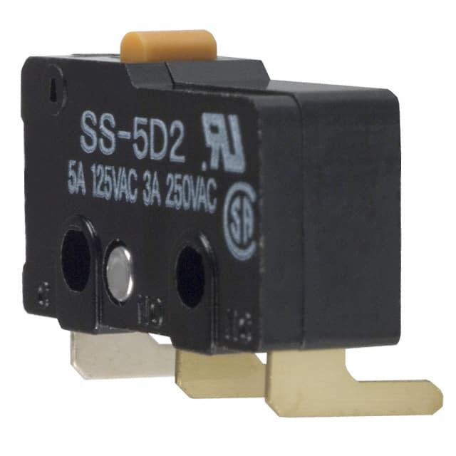 SS-5D2 Omron Electronics Inc-EMC Div                                                                    SWITCH SNAP ACTION SPDT 5A 125V