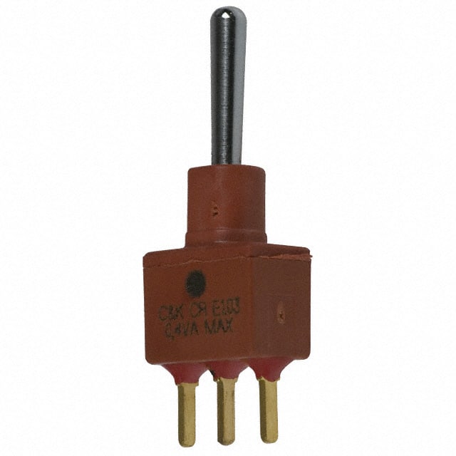 E103SD1CBE C&K                                                                    SWITCH TOGGLE SPDT 0.4VA 20V