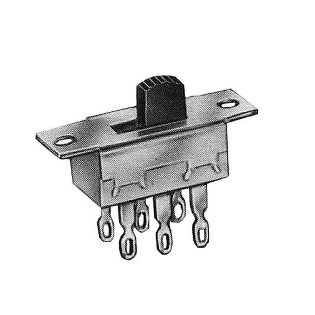 56206L1 Switchcraft Inc.                                                                    SWITCH SLIDE DPDT 500MA 125V