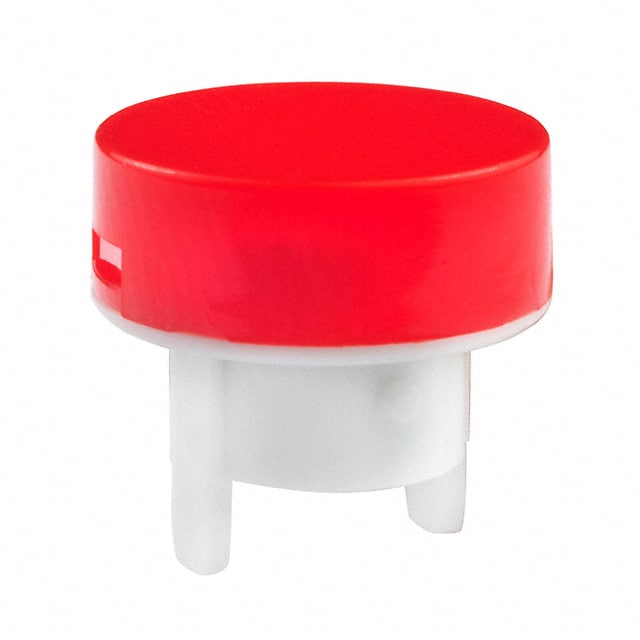 AT486CC NKK Switches                                                                    CAP PUSHBUTTON ROUND RED