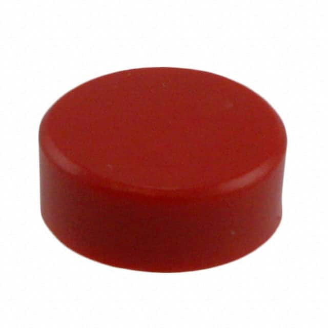 C92 TE Connectivity ALCOSWITCH Switches                                                                    CAP PUSHBUTTON ROUND RED