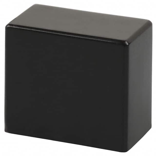 TADBLK E-Switch                                                                    CAP PUSHBUTTON RECTANGULAR BLACK