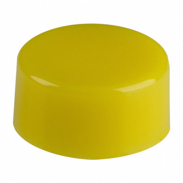 465805000 C&K                                                                    CAP PUSHBUTTON ROUND YELLOW