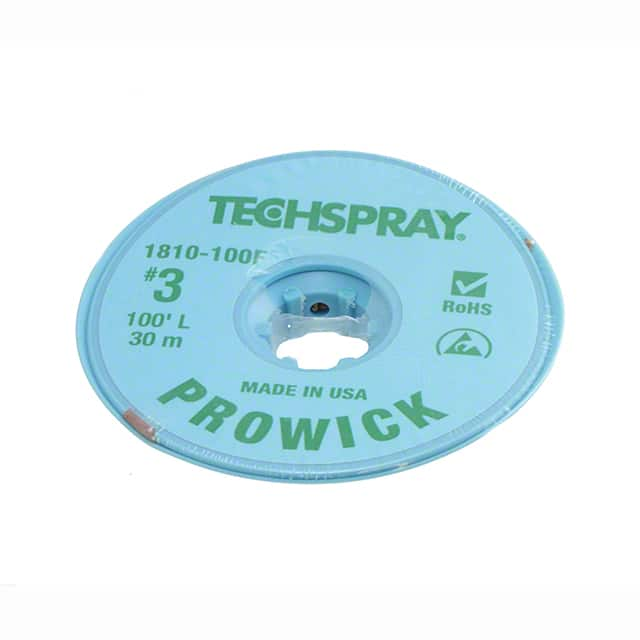 1810-100F Techspray                                                                    PRO WICK GREEN #3 BRAID - AS