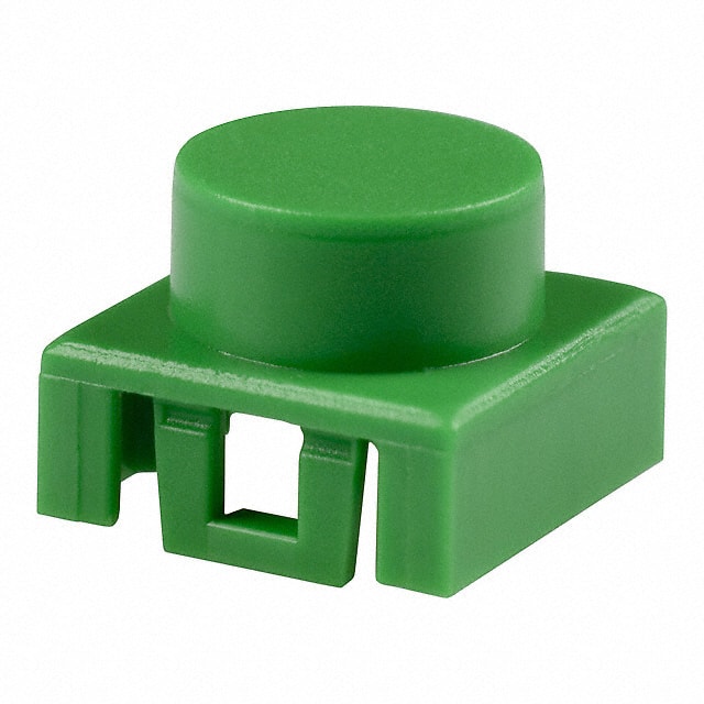 BTNK0250 C&K                                                                    CAP TACTILE ROUND GREEN