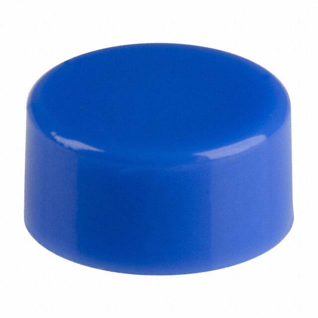 465807000 C&K                                                                    CAP PUSHBUTTON ROUND BLUE