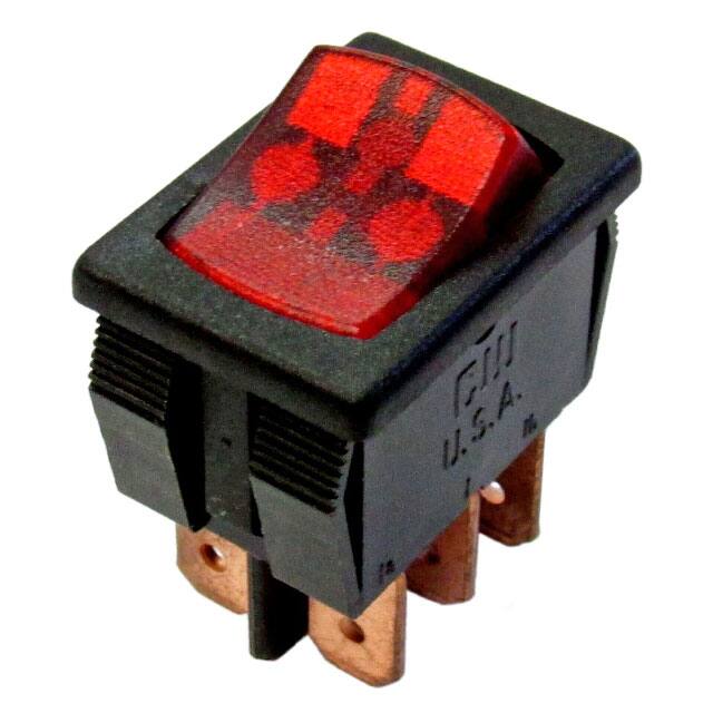 GRL-4022-0000 CW Industries                                                                    SWITCH ROCKER DPDT 13A 125V