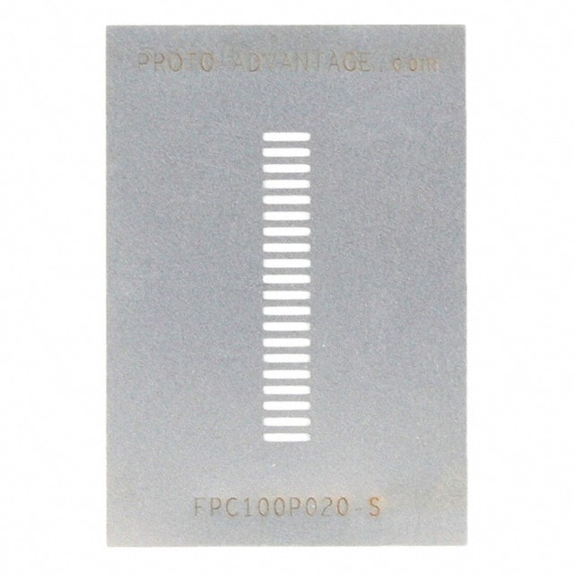 FPC100P020-S Chip Quik Inc.                                                                    FPC/FFC SMT CONN STENCIL