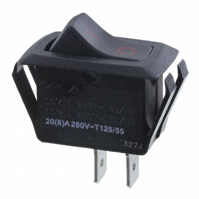 RSC241D1A81 E-Switch                                                                    SWITCH ROCKER SPST 20A 125V