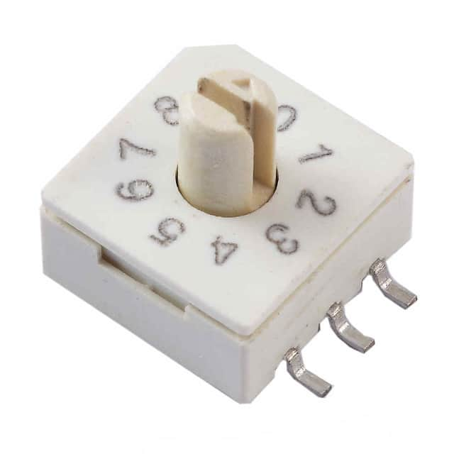 221AMB10R CTS Electrocomponents                                                                    SWITCH ROTARY DIP BCD 100MA 50V