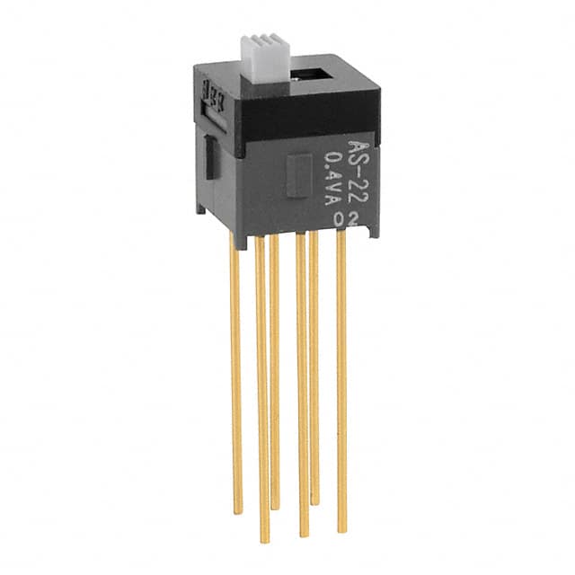 AS22AW NKK Switches                                                                    SWITCH SLIDE DPDT 0.4VA 28V