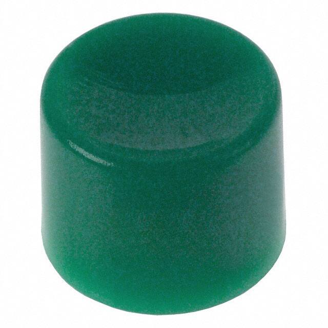 140000480092 Nidec Copal Electronics                                                                    CAP PUSHBUTTON ROUND GREEN