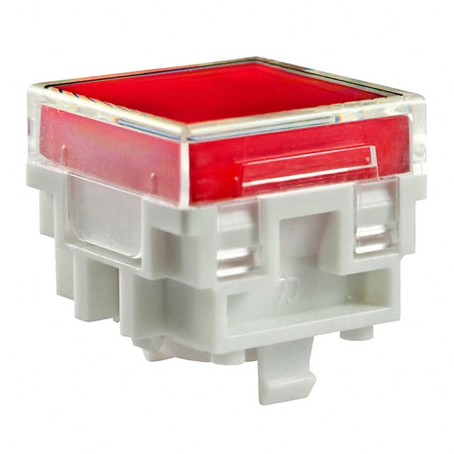 AT4176JC NKK Switches                                                                    CAP PUSHBUTTON SQUARE CLEAR/RED