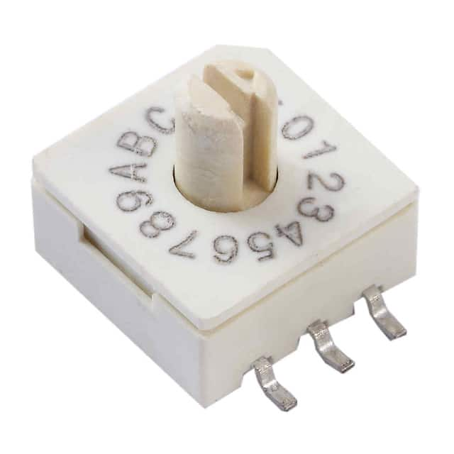 221AMB16R CTS Electrocomponents                                                                    SWITCH ROTARY DIP HEX 100MA 50V