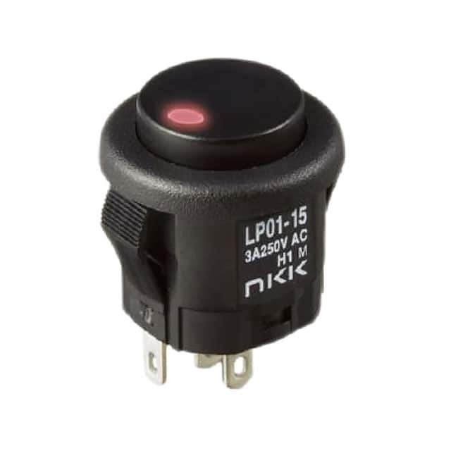 LP0115CMKW015CA NKK Switches                                                                    SWITCH PUSHBUTTON SPDT 3A 125V