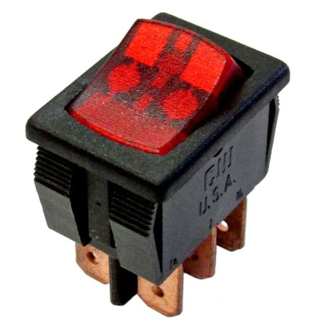 GRL-4022-0001 CW Industries                                                                    SWITCH ROCKER DPDT 8A 125V