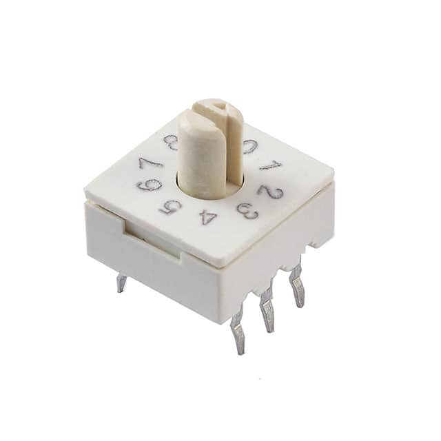 221ADB10 CTS Electrocomponents                                                                    SWITCH ROTARY DIP BCD 100MA 50V