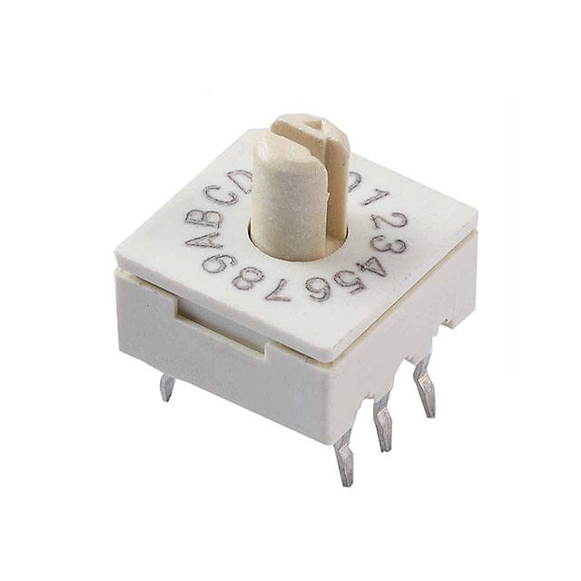 221ADB16 CTS Electrocomponents                                                                    SWITCH ROTARY DIP HEX 100MA 50V