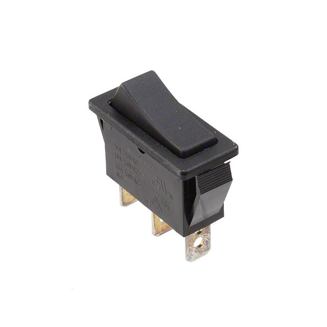 R4CBLKBLKEF0 E-Switch                                                                    SWITCH ROCKER SPDT 20A 125V