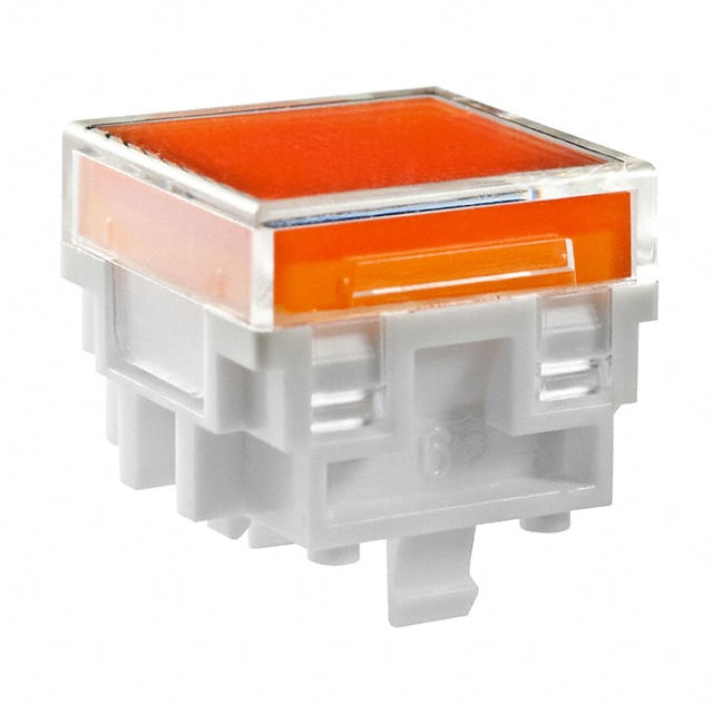 AT4162JD NKK Switches                                                                    CAP PUSHBUTTON SQUARE CLR/AMBER