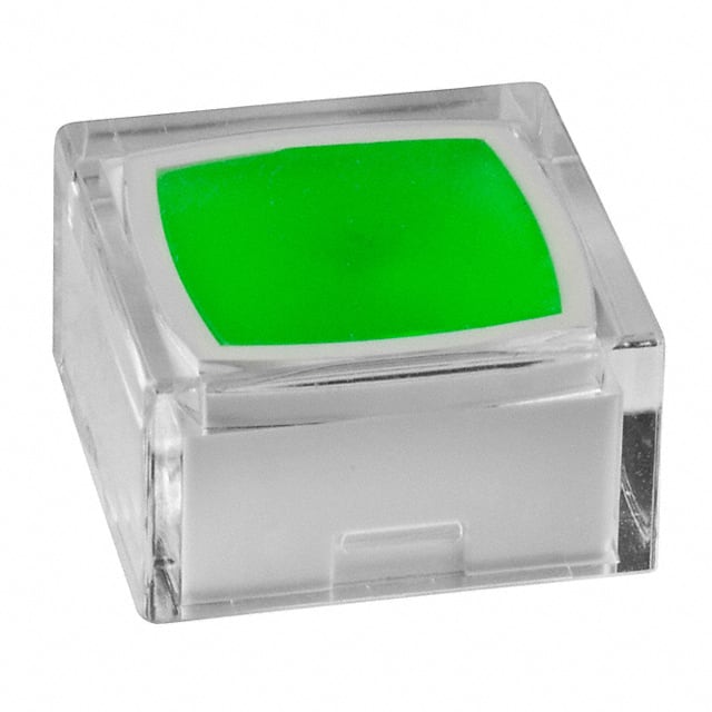 AT4060JF NKK Switches                                                                    CAP TACTILE SQUARE CLEAR/GREEN