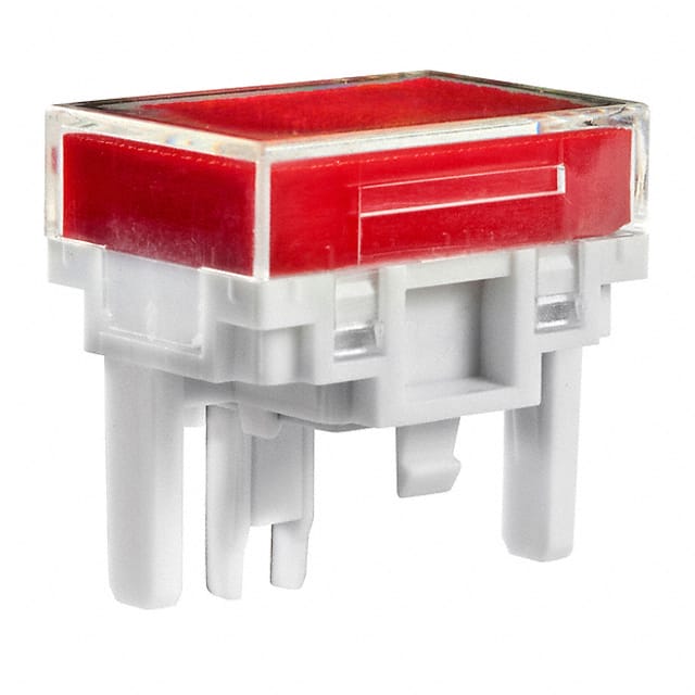 AT4027JC NKK Switches                                                                    CAP PUSHBUTTON RECT CLEAR/RED