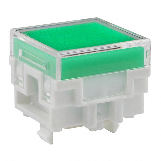 AT477JF NKK Switches                                                                    CAP PUSHBUTTON SQUARE CLEAR/GRN