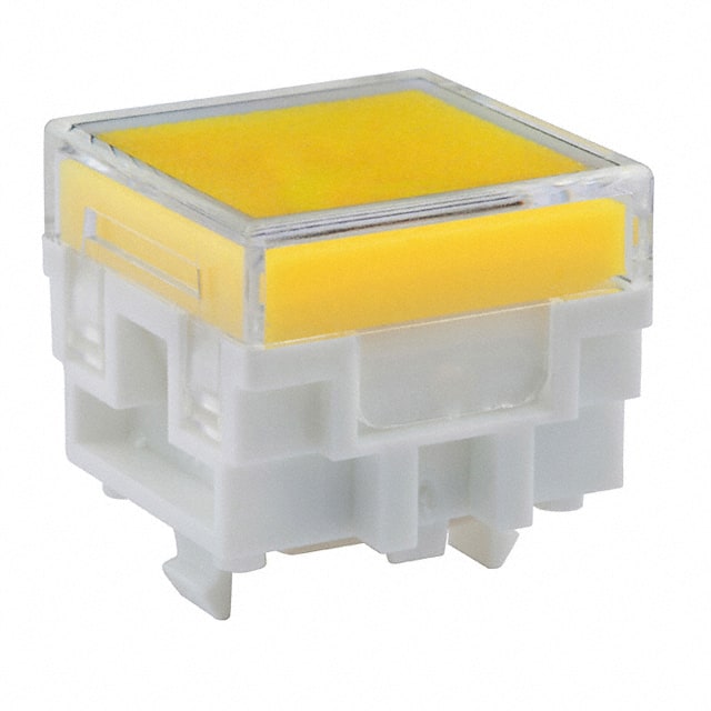 AT477JE NKK Switches                                                                    CAP PUSHBUTTON SQUARE CLEAR/YEL