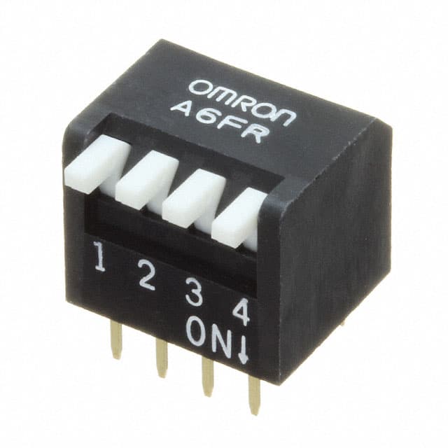 A6FR-4104 Omron Electronics Inc-EMC Div                                                                    SWITCH 4POS PIANO LONG