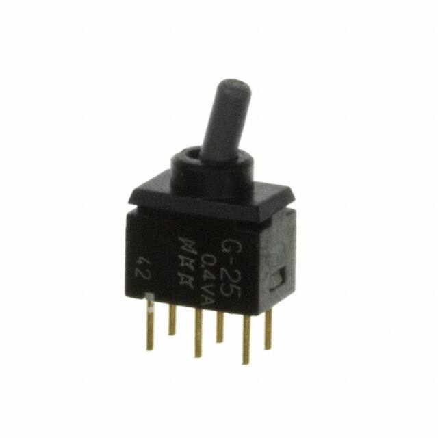 G25AP NKK Switches                                                                    SWITCH TOGGLE DPDT 0.4VA 28V