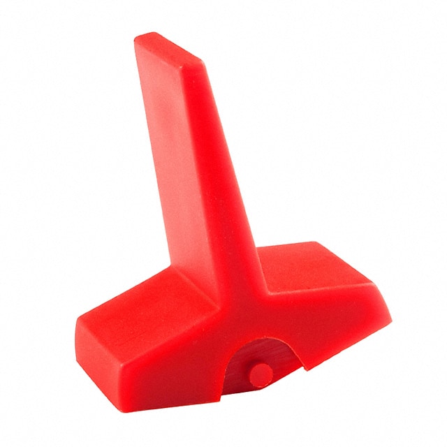 AT4157C NKK Switches                                                                    CAP ROCKER PADDLE RED