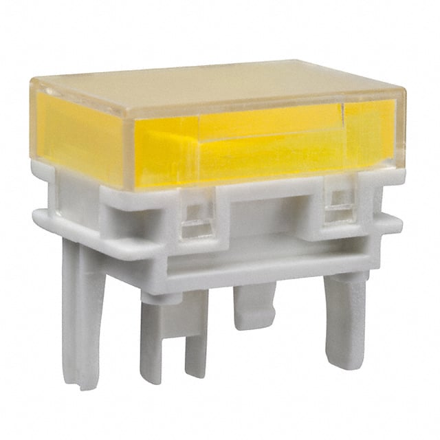 AT4027JE NKK Switches                                                                    CAP PUSHBUTTON RECT CLEAR/YELLOW