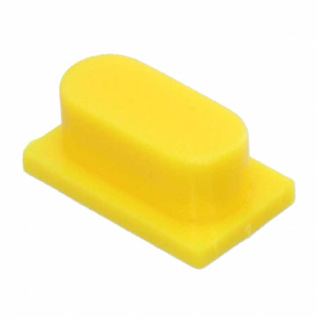 BTNK0330 C&K                                                                    CAP TACTILE OVAL YELLOW