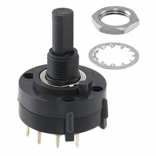 A10405RNCQE C&K                                                                    SWITCH ROTARY 4POS 2.5A 125V