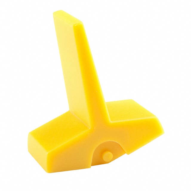 AT4157E NKK Switches                                                                    CAP ROCKER PADDLE YELLOW