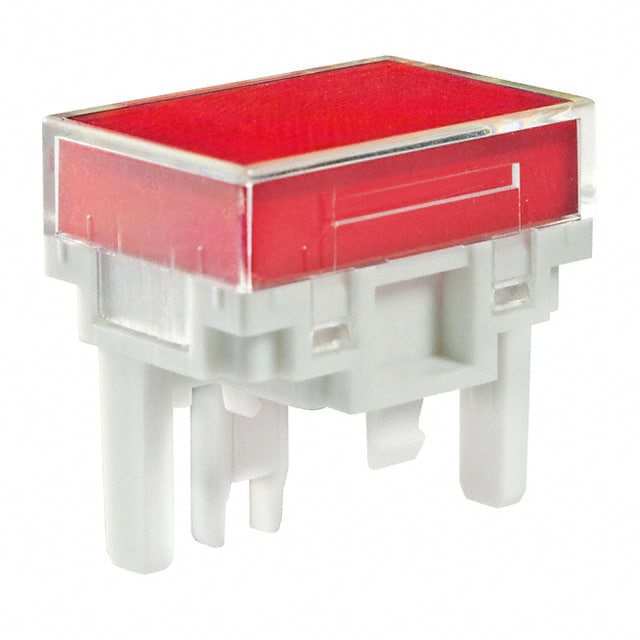 AT4163JC NKK Switches                                                                    CAP PUSHBUTTON RECT CLEAR/RED