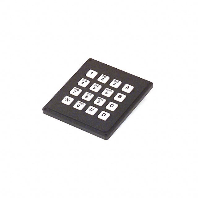 96BB2-006-R Grayhill Inc.                                                                    SWITCH KEYPAD 16 KEY 0.005A 12V