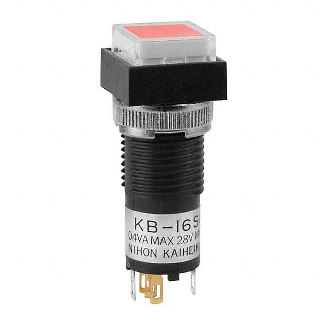 KB16SKG01-5C-JC NKK Switches                                                                    SWITCH PUSH SPDT 0.4VA 28V