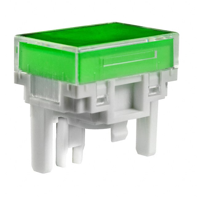 AT4177JF NKK Switches                                                                    CAP PUSHBUTTON RECT CLEAR/GREEN