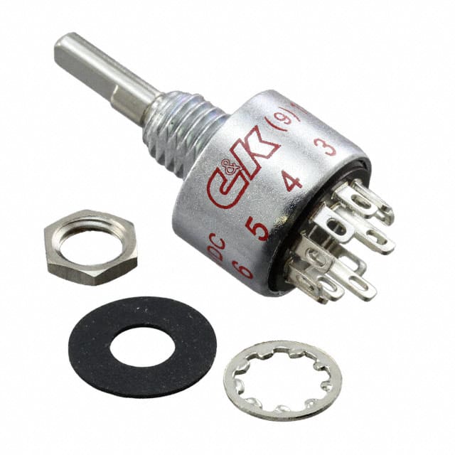 MB03L1NZQF C&K                                                                    SWITCH ROTARY 3POS 250MA 125V