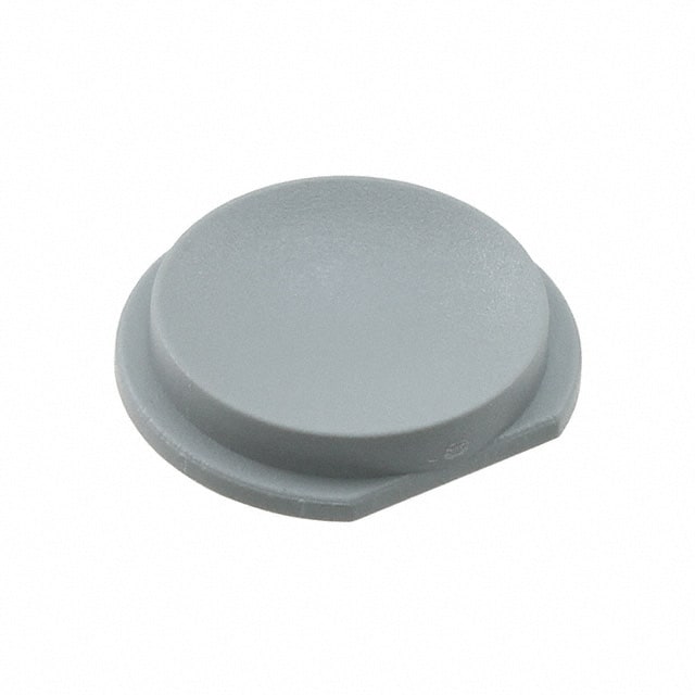 10G03 MEC Switches                                                                    CAP TACTILE ROUND GRAY 6C