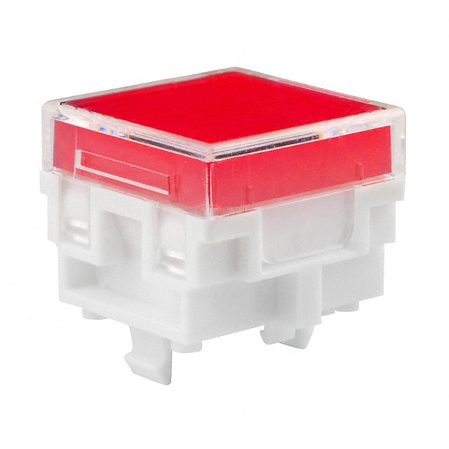 AT4162JC NKK Switches                                                                    CAP PUSHBUTTON SQUARE CLEAR/RED