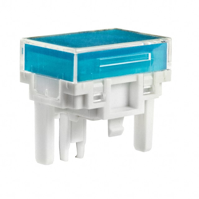 AT4027JG NKK Switches                                                                    CAP PUSHBUTTON RECT CLEAR/BLUE