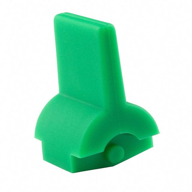 AT4151F NKK Switches                                                                    CAP ROCKER PADDLE GREEN