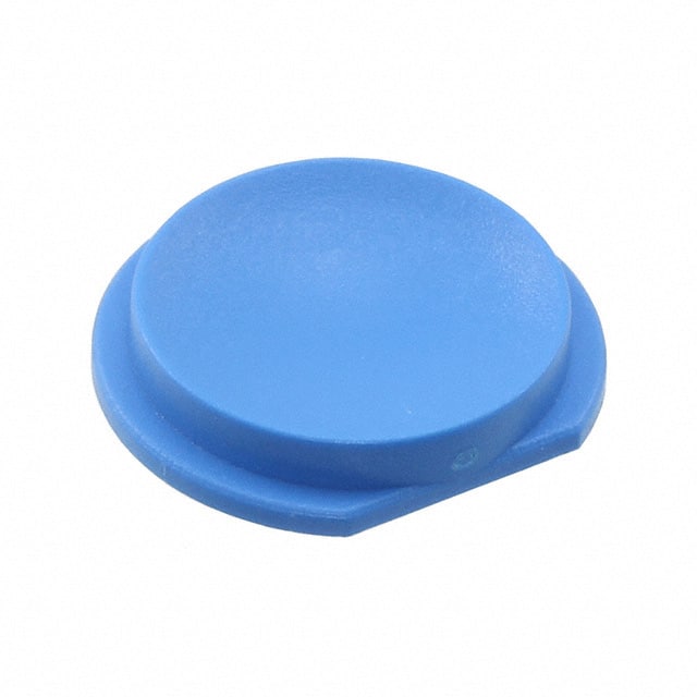 10G00 MEC Switches                                                                    CAP TACTILE ROUND BLUE 6C