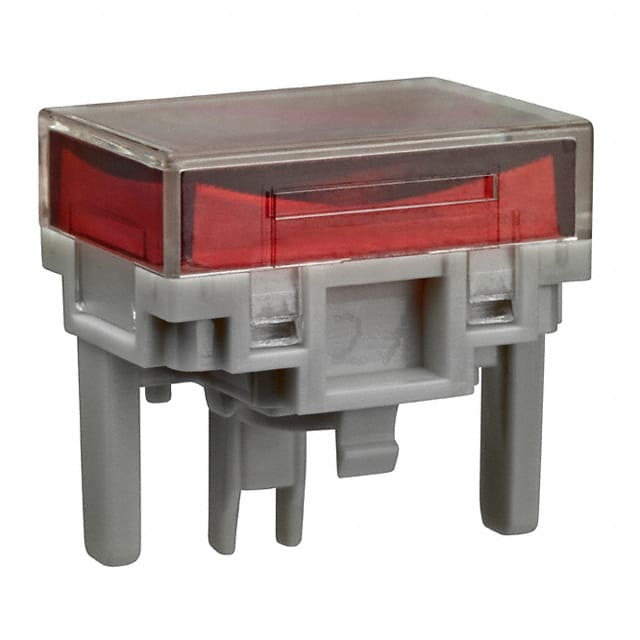 AT4028JC NKK Switches                                                                    CAP PUSHBUTTON RECT CLEAR/RED